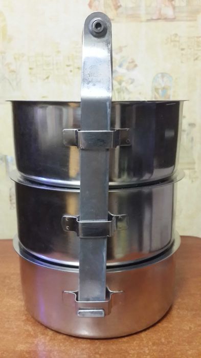 Два дорожных набора посуды для отдыха и путешествий. Ланчбокс ссср