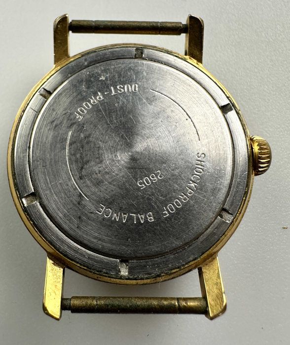 Zegarek Wostok 17 Jewels  pozłacany AU model 2605 made in USSR sprawny