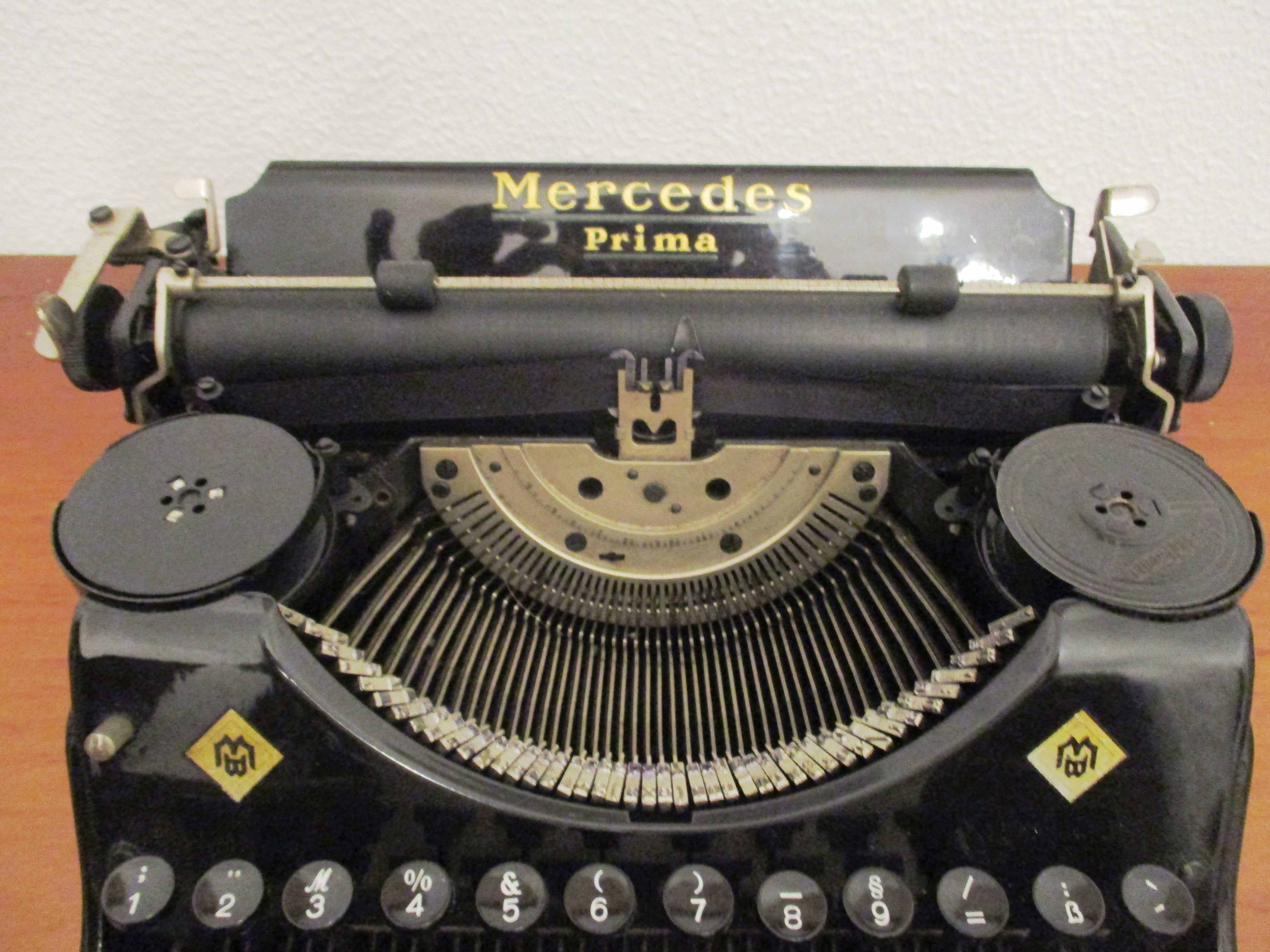 Maquina escrever Mercedes – escreve bem !