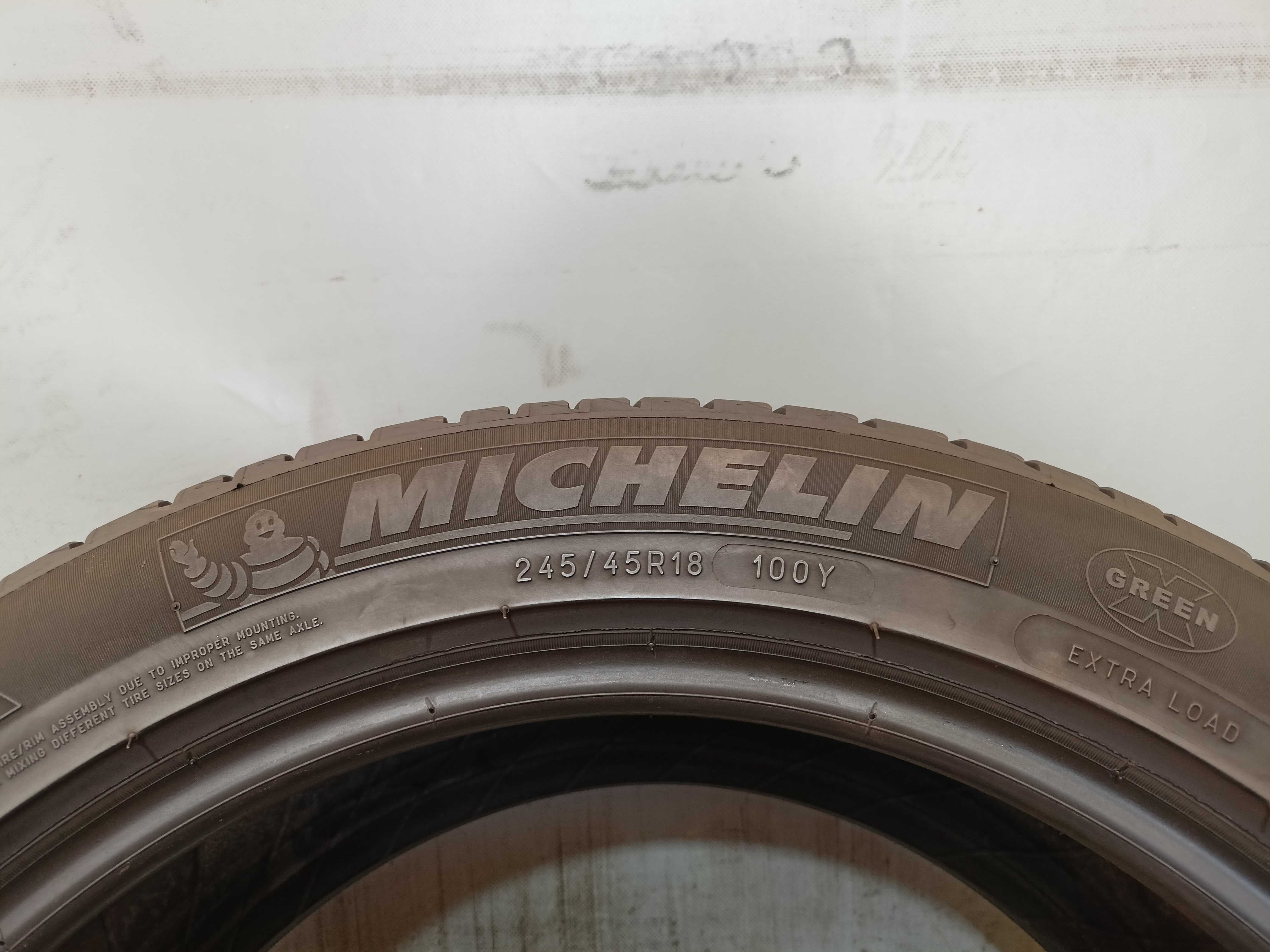 Michelin Primacy 3 245/45/18 2018 rok 100Y 2x5,6mm (296)