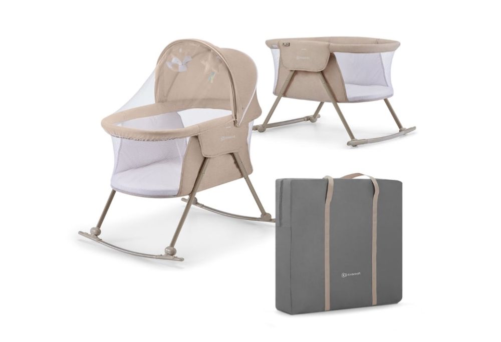 Berço Lovi Kinderkraft Bege