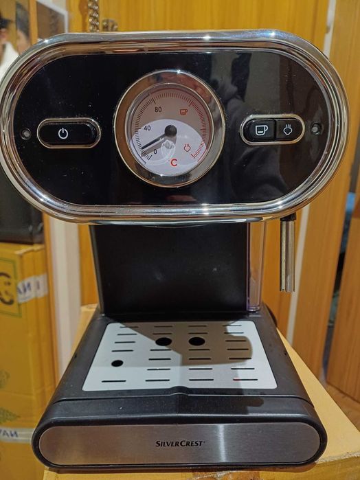 Máquina de café expresso Silvercrest