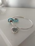 Charms "Turkusowe trójkąty" do Pandora