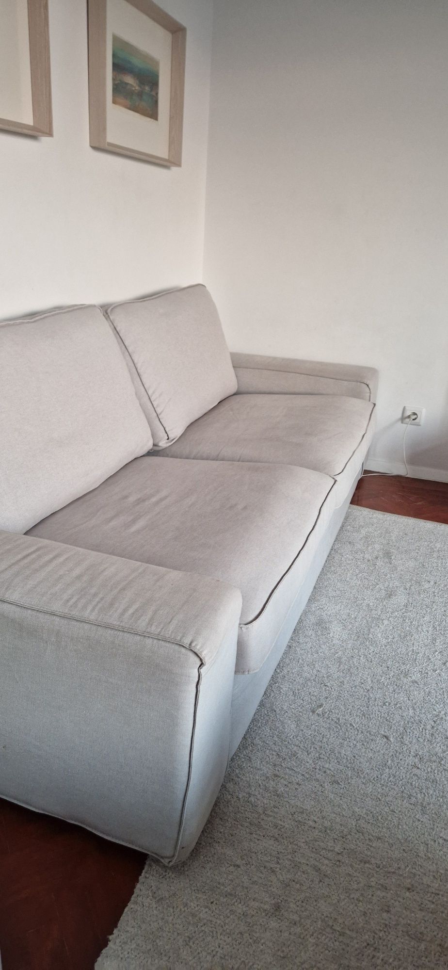 Sofá Ikea kivik 3 lugares