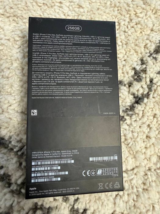 Iphone 11 Pro Max 256 GB
