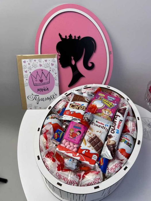 Подарунковий набір для жінки, Солодкий подарунок, Подарункові бокси