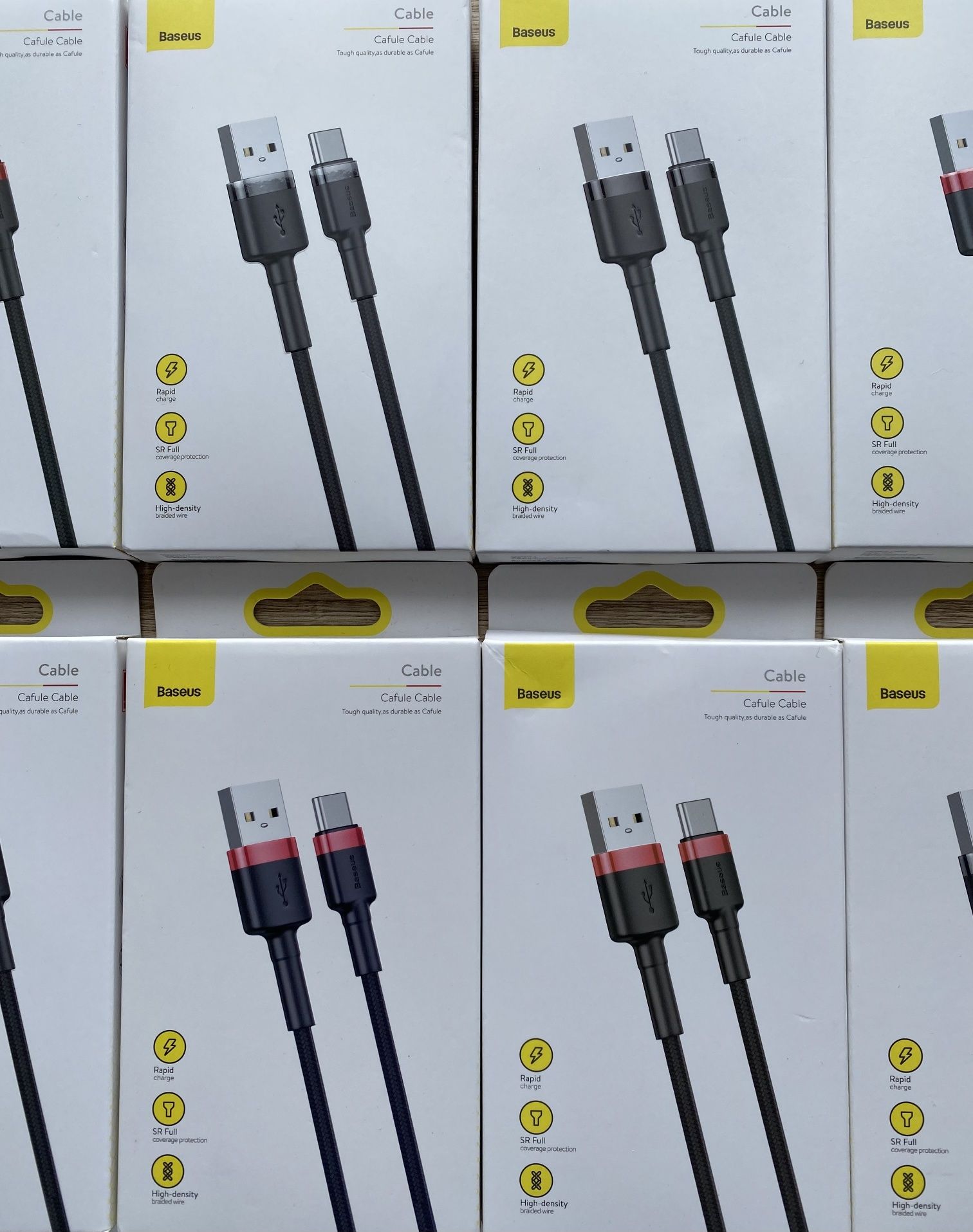 Кабель Baseus USB Type-C Lightning 3 метра Зарядка IPhone Xiaomi