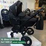 Wózek dziecięcy Silver Cross Surf 2w1 ekskluzywny lekki zwinny