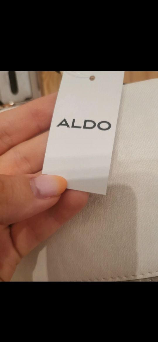 Nowa torebka damska firmy Aldo w kolorze ecru-braz