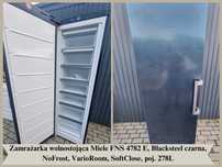Zamrażarka Miele FNS 4782 E, Blacksteel, NoFrost, VarioRoom JAK NOWA