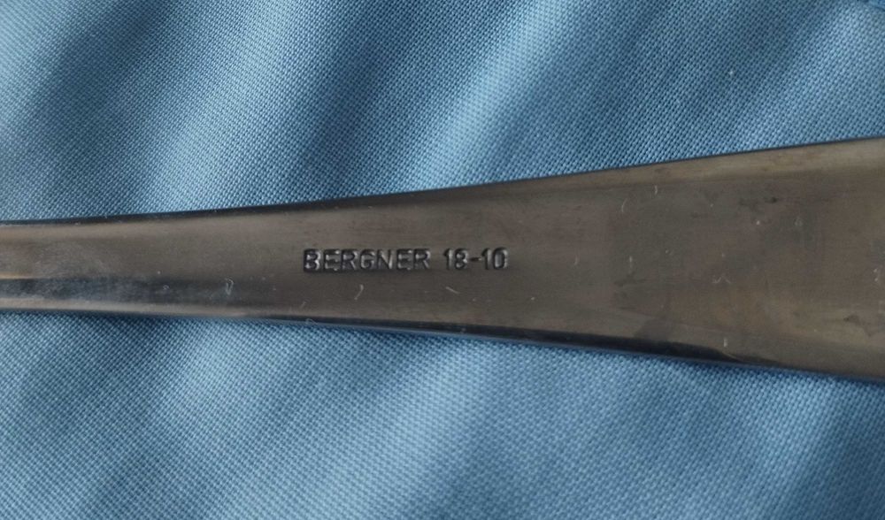 Набір ножів та виделок Bergner, 24шт, вінтажна кавомолка 1930х років