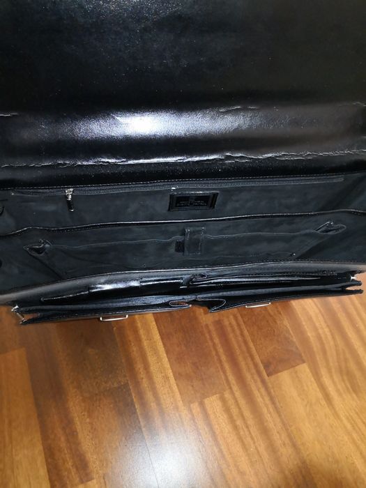 Портфель шкіряний під Pierre Cardin