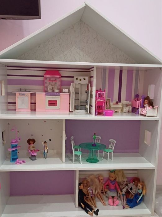 Будинок домик для кукол барби