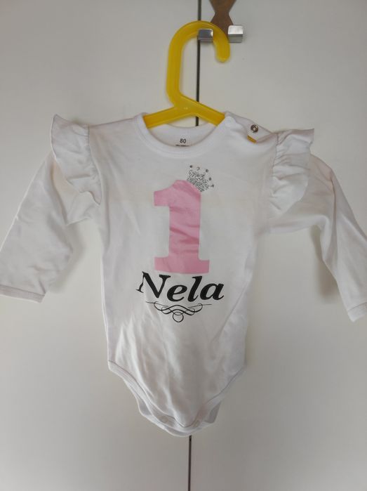 Body na roczek Nela, dla Neli