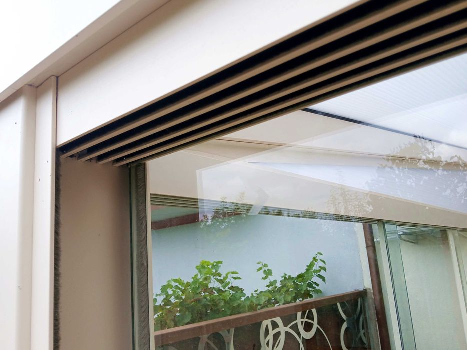 System drzwi przesuwnych ze szkła zabudowa szklana werandy tarasu