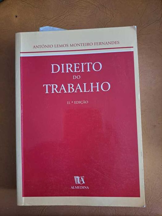 Direito do Trabalho 11.ª Edição - 2002
