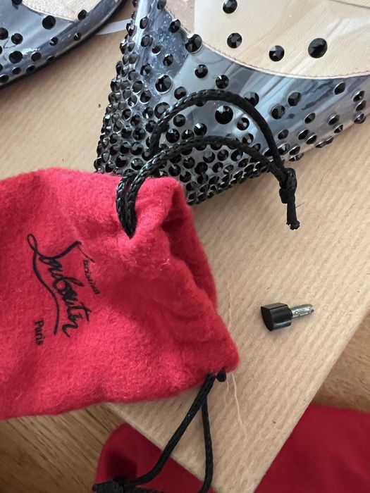 Szpilki - sandałki Christian Louboutin