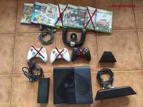 Xbox 360 E(Ultimo mod) + 8 Jogos+Kinekt+Niko zoom+volante..
