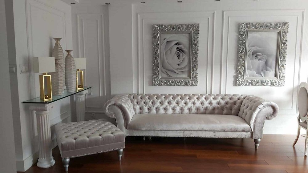 Sofa Pikowana Chesterfield Glamour 3 Osobowa Taormina
