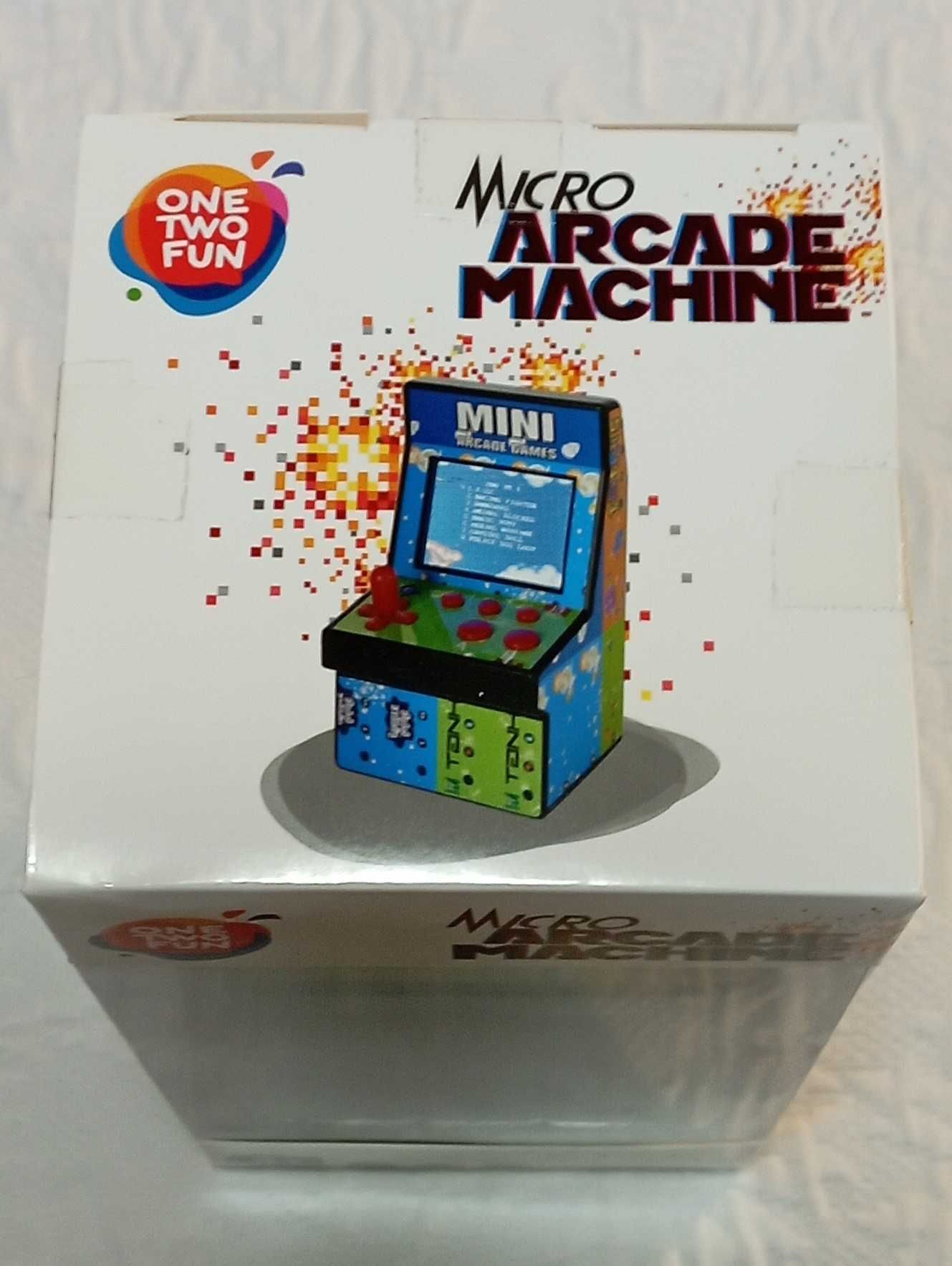 micro arcade machine one two fun  200 jogos selada