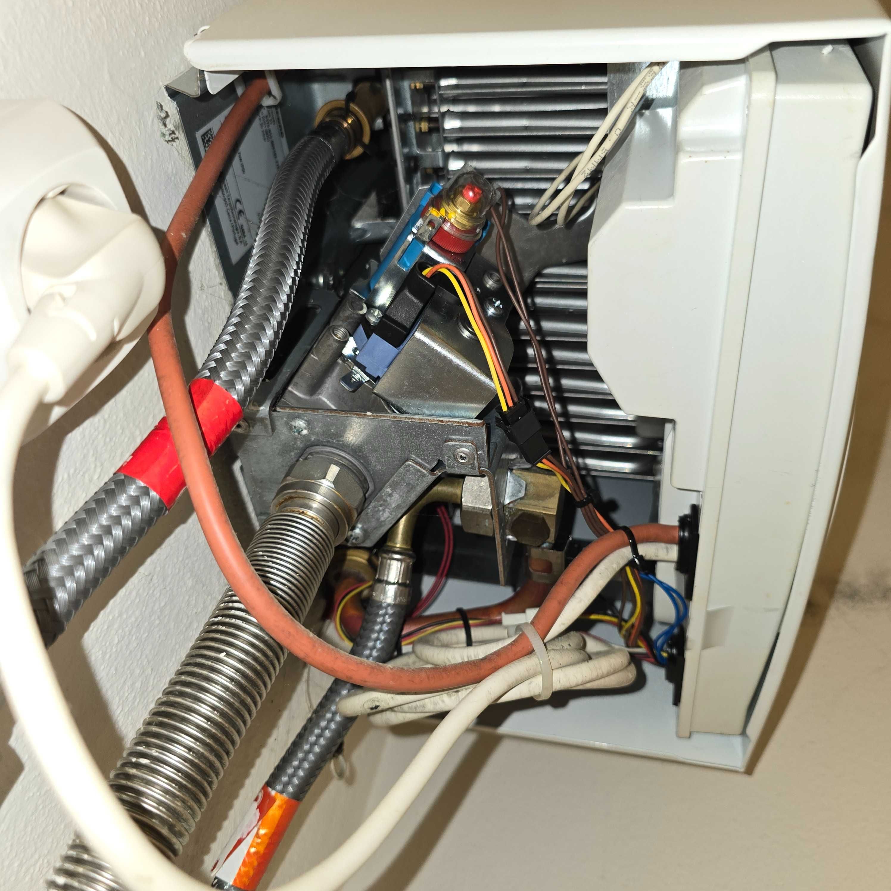Esquentador Vulcano Sensor Ventilado 11Lts Gás Nat.
