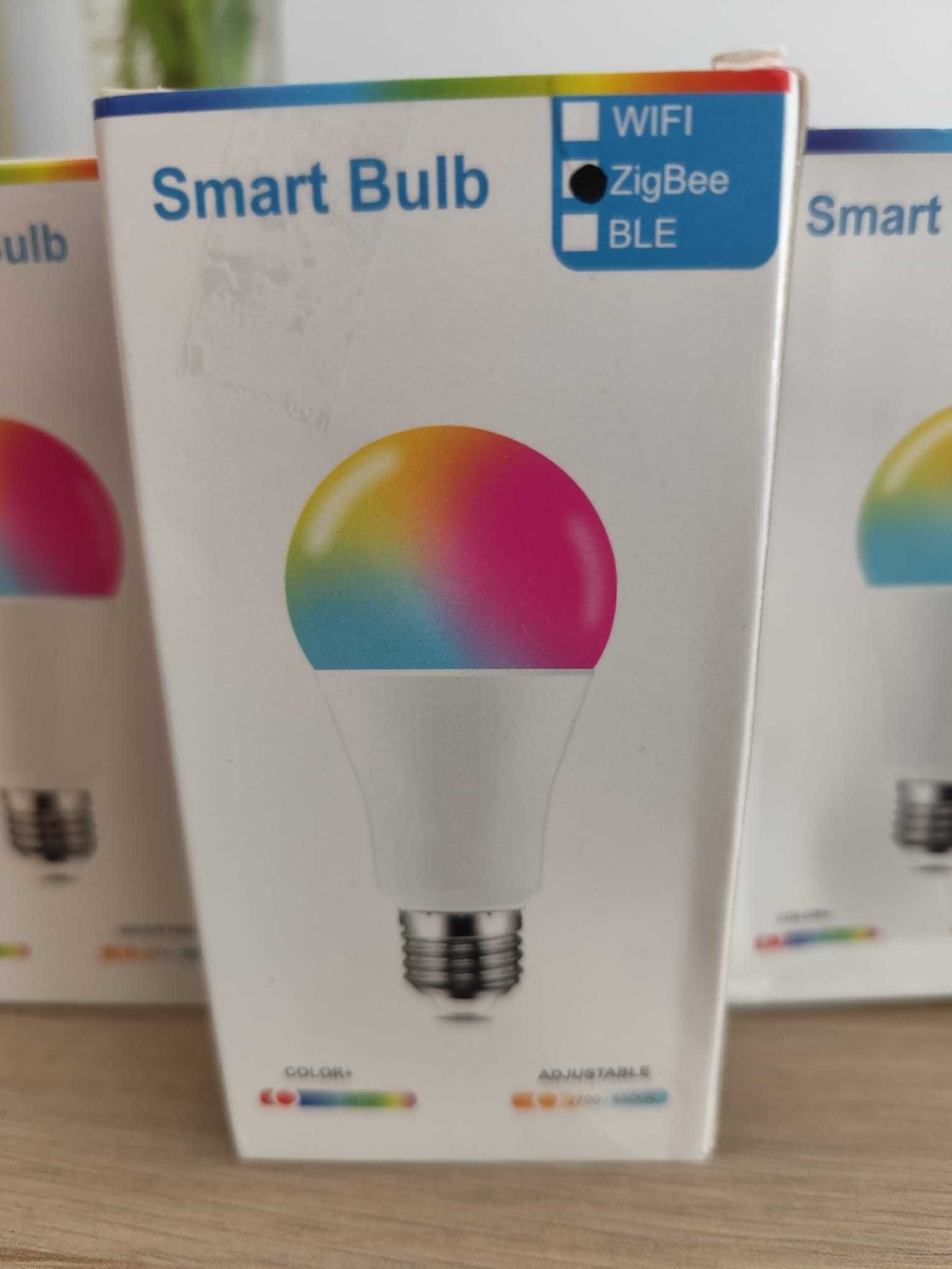 9 Lâmpadas Smart LED 15w  zigbee Tuya  RGB + WW + E27