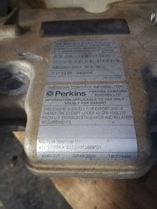 Silnik Perkins GP, HP 404D-22