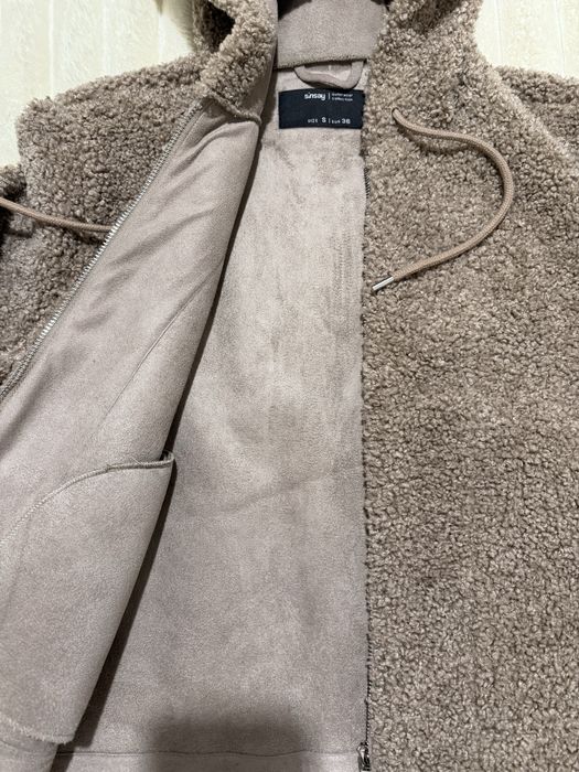 Куртка жіноча з екохутра тедді