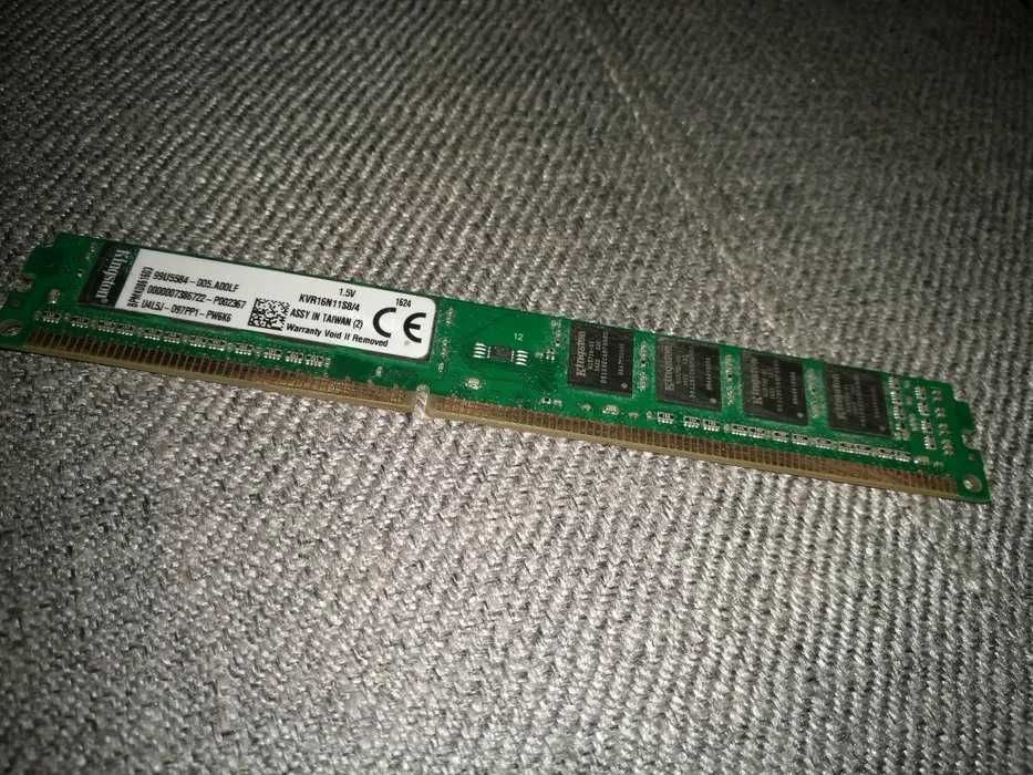 Pamięć Kingston  4 GB ddr3  1600  wszystko w 100% sprawne