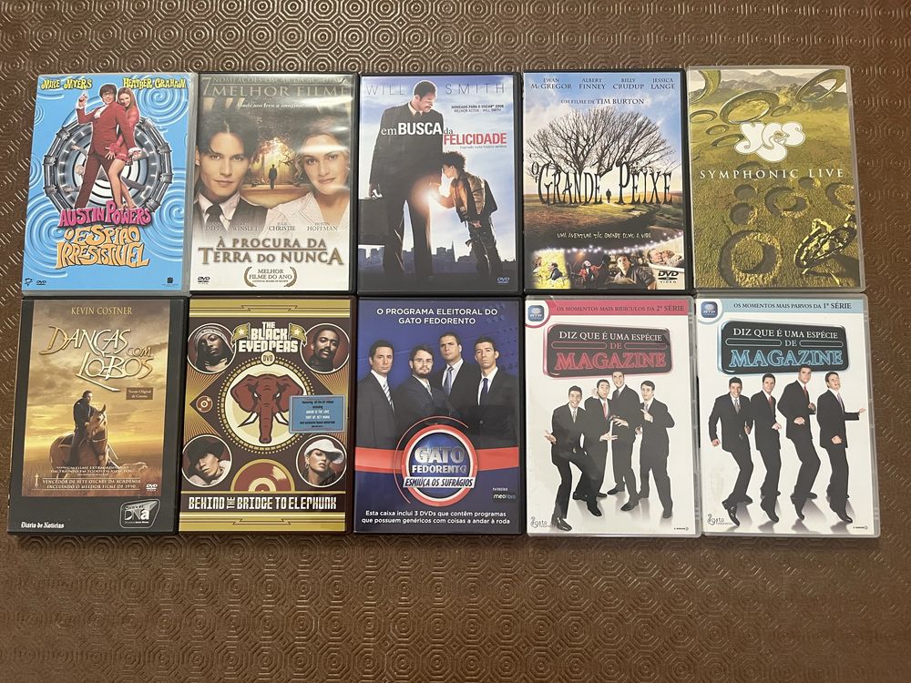 Dvds filmes cada 2€