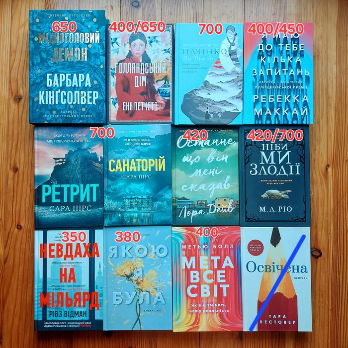 Колекція книг цікаві