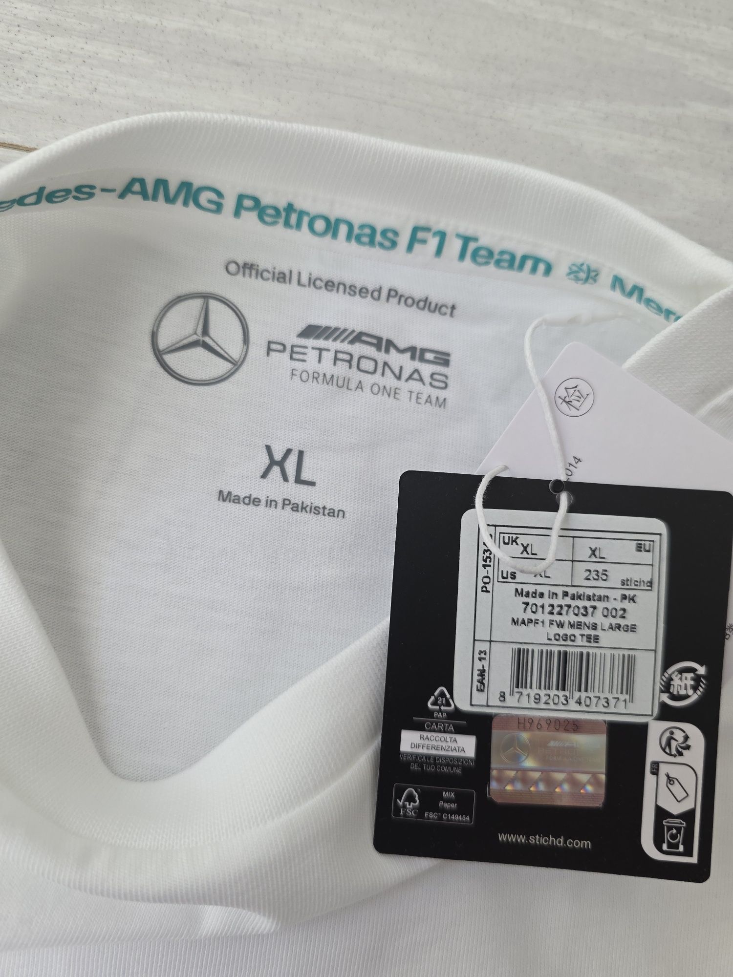 Koszulka Mercedes AMG Petronas Formula One Team, F1, Antonelli, XL
