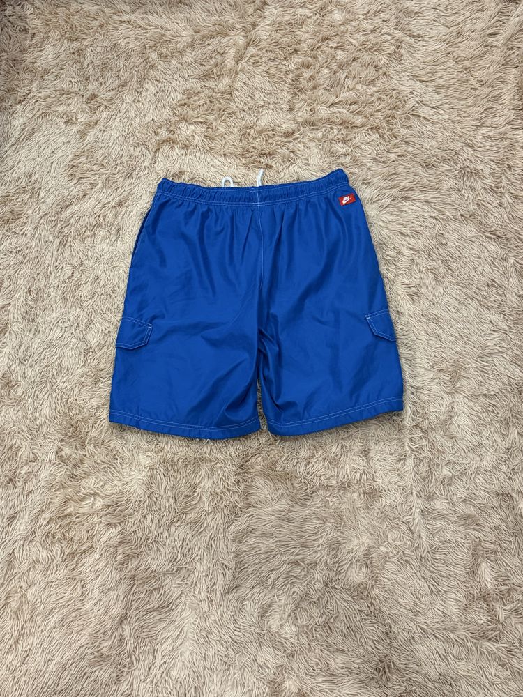 Синие карго шорты nike найк оригинал xl