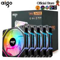 »Вентиялтор Aigo AM 120 Pro ARGB 4 pin 120mm контроллер 5 12 В