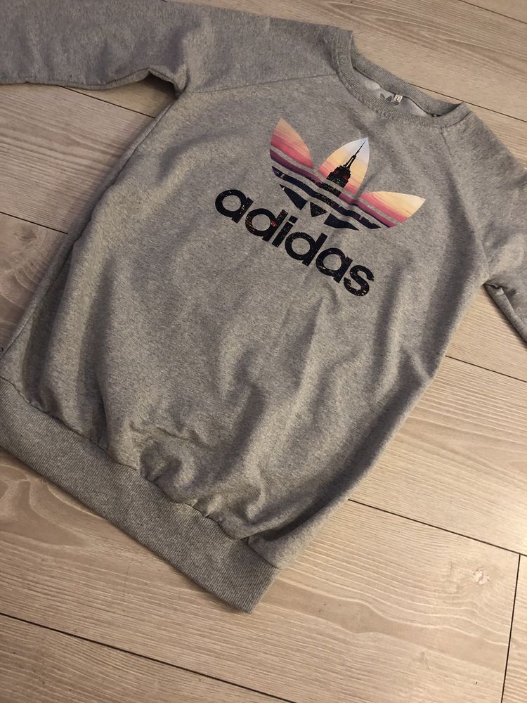 Bluza szara damska adidas