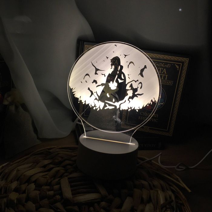 Атмосферний подарунок дитині 3D нічник з Аніме
