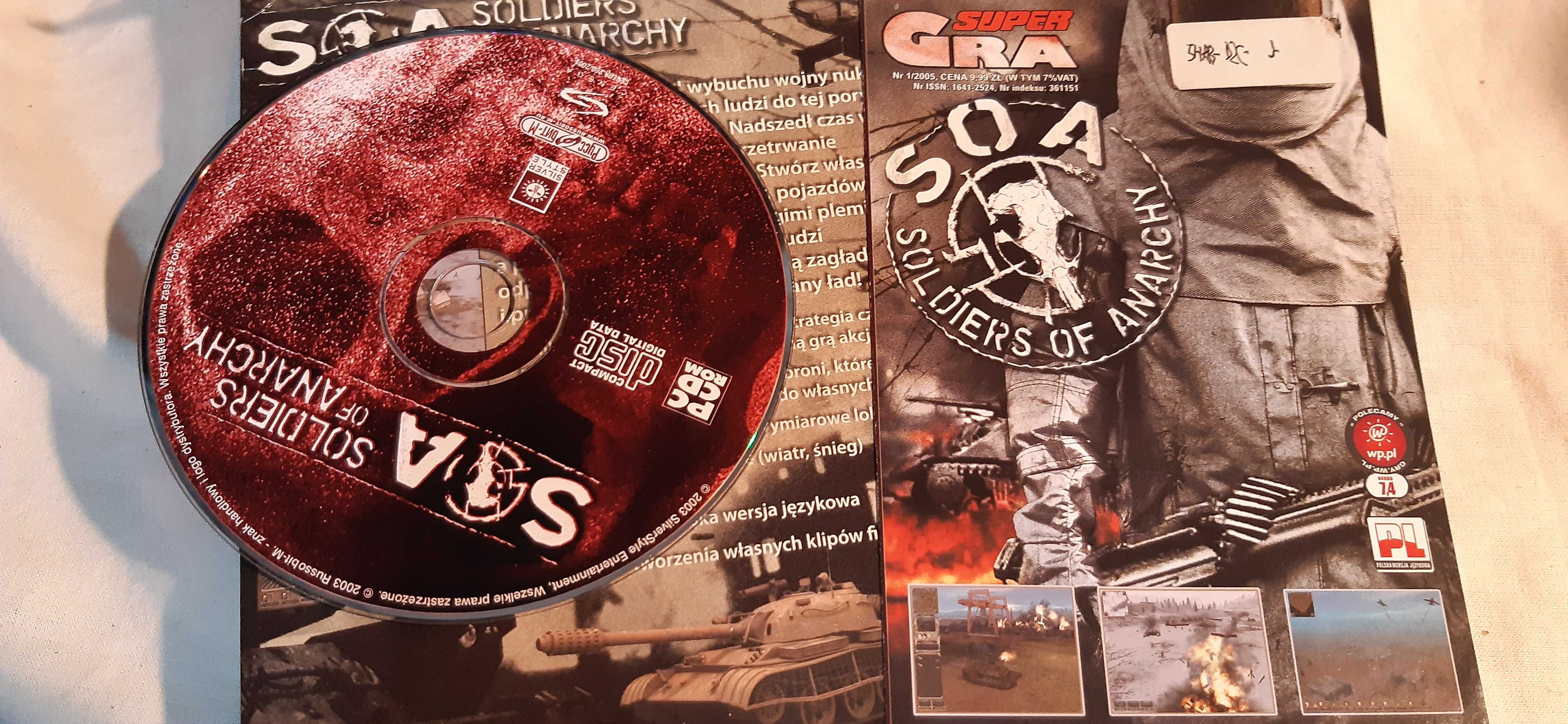 Soldiers of Anarchy PC Wersja Polska (2002) UNIKAT