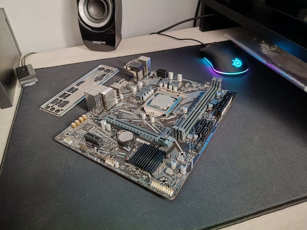 Procesor i5 10400f + Płyta H410M H V3