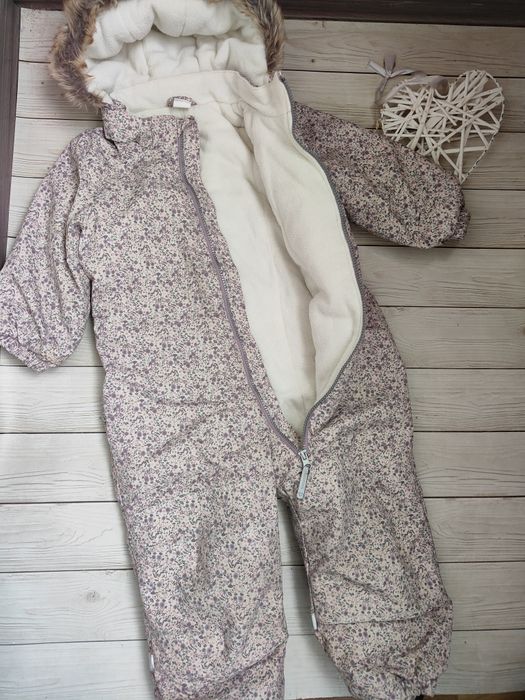 Зимовий термо комбінезон, комбез зима h&m 2-3