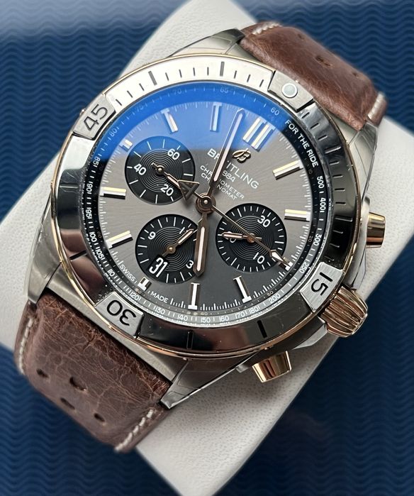 Breitling Chronomat 42 mm tytan różowe złoto 2025 rok , omega rolex