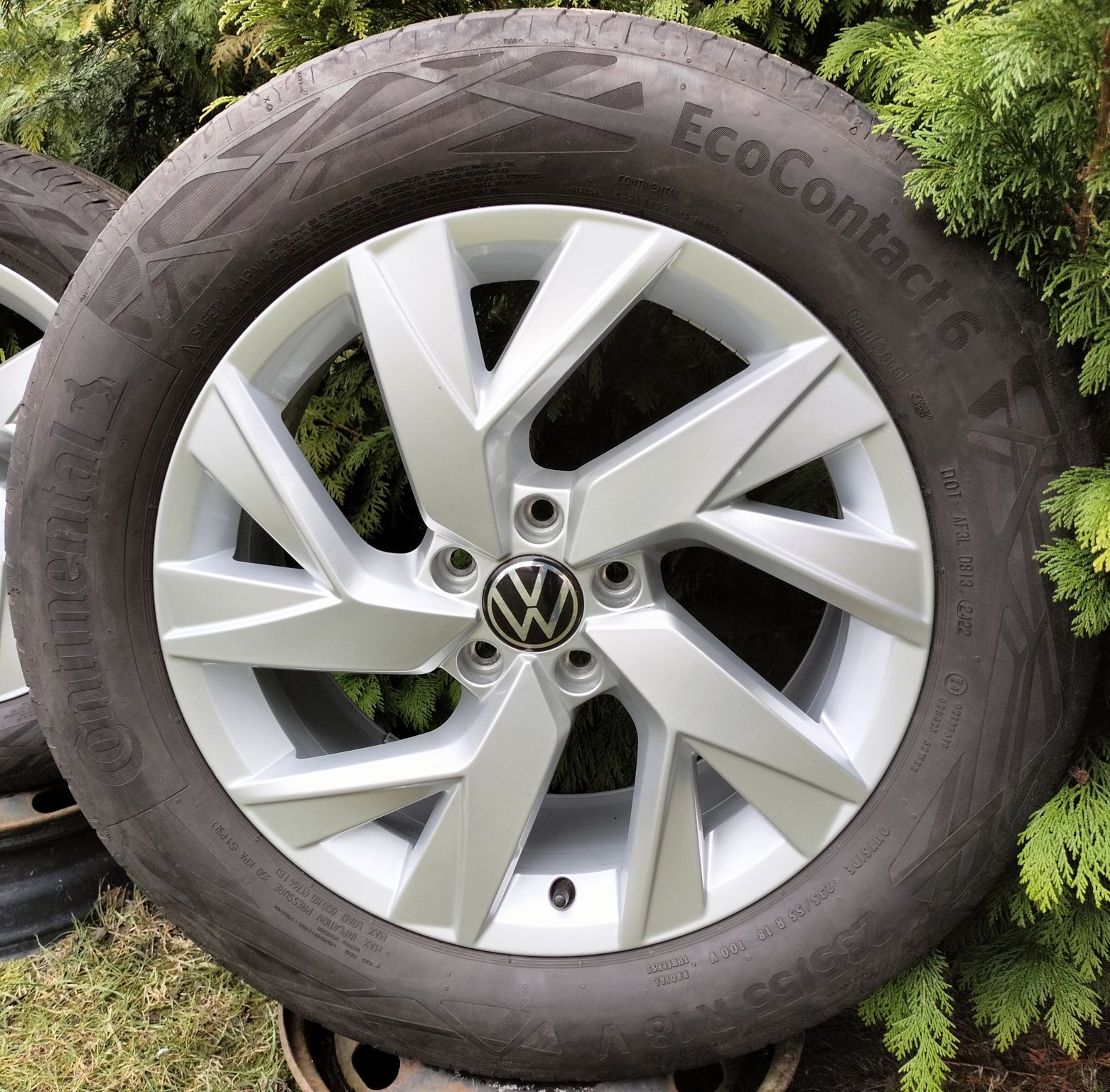 Felgi Oryginał VW Tiguan 7x18 ET43 5x112 Opony lato 235/55R18