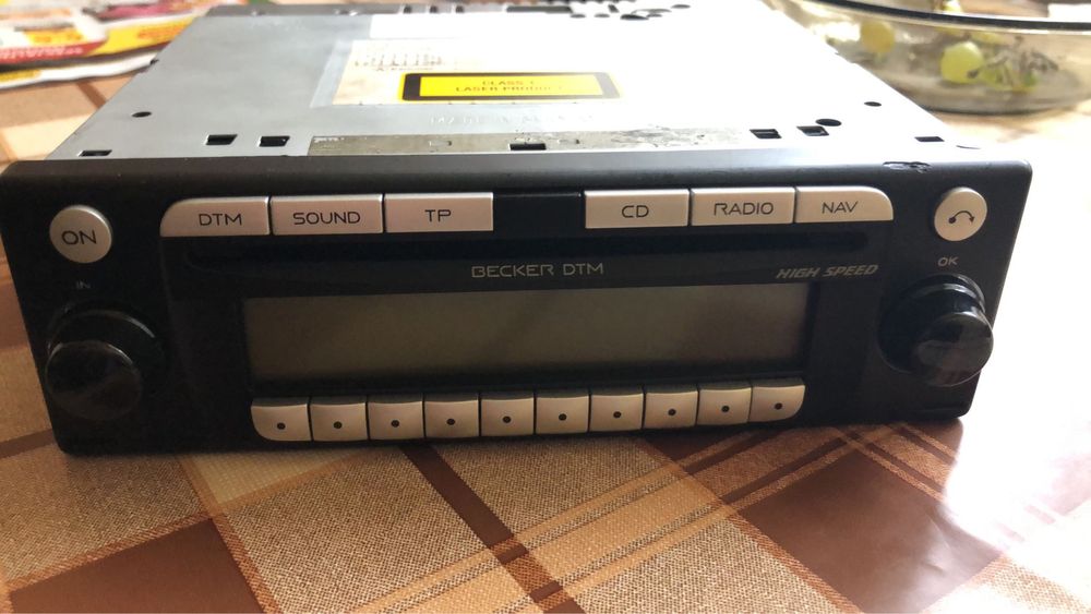 Radio Becker oryginalne+nawigacja cd