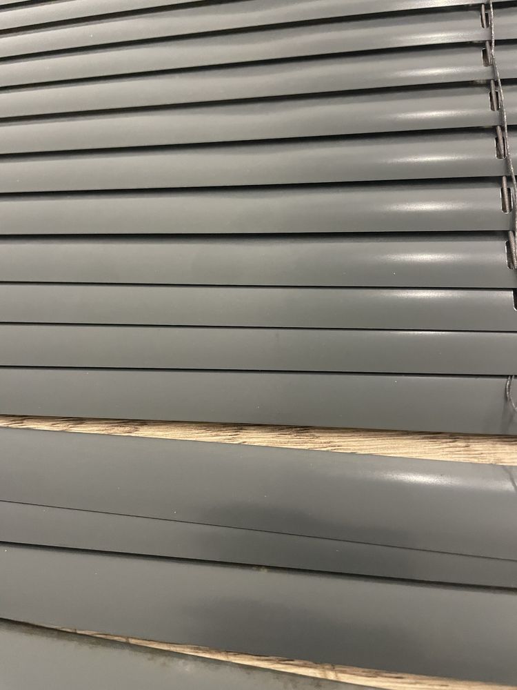 Żaluzje aluminiowe półmat antracyt