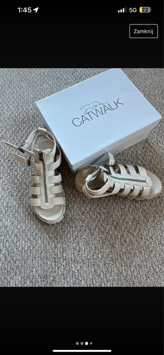 Sprzedam piękne sandałki ala rzymianki r.40