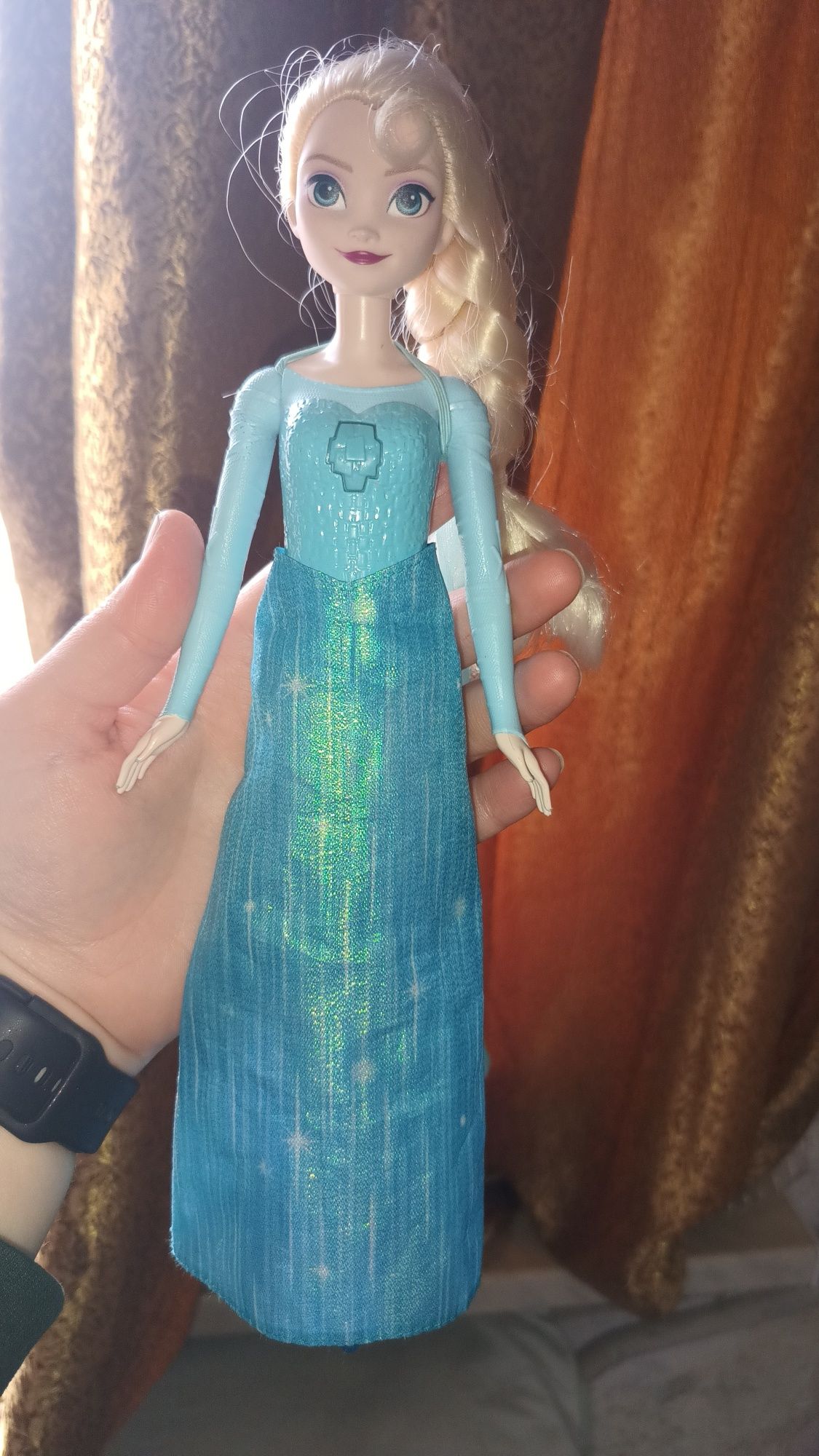 Кукла музыкальная Эльза Frozen Mattel оригинал
