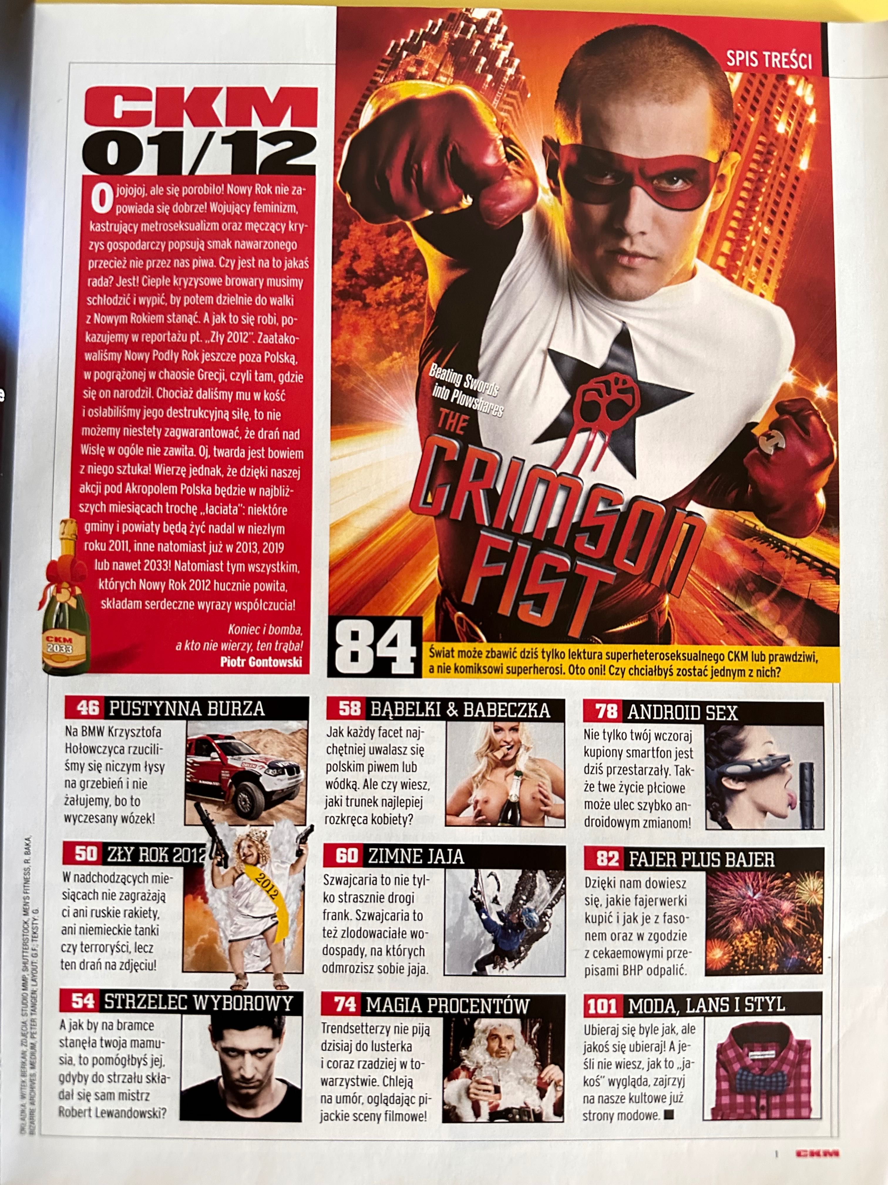 Playboy CKM 01/2012
