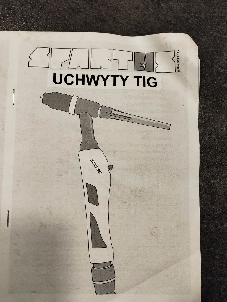 TIG uchwyt ręczny 17V 4m