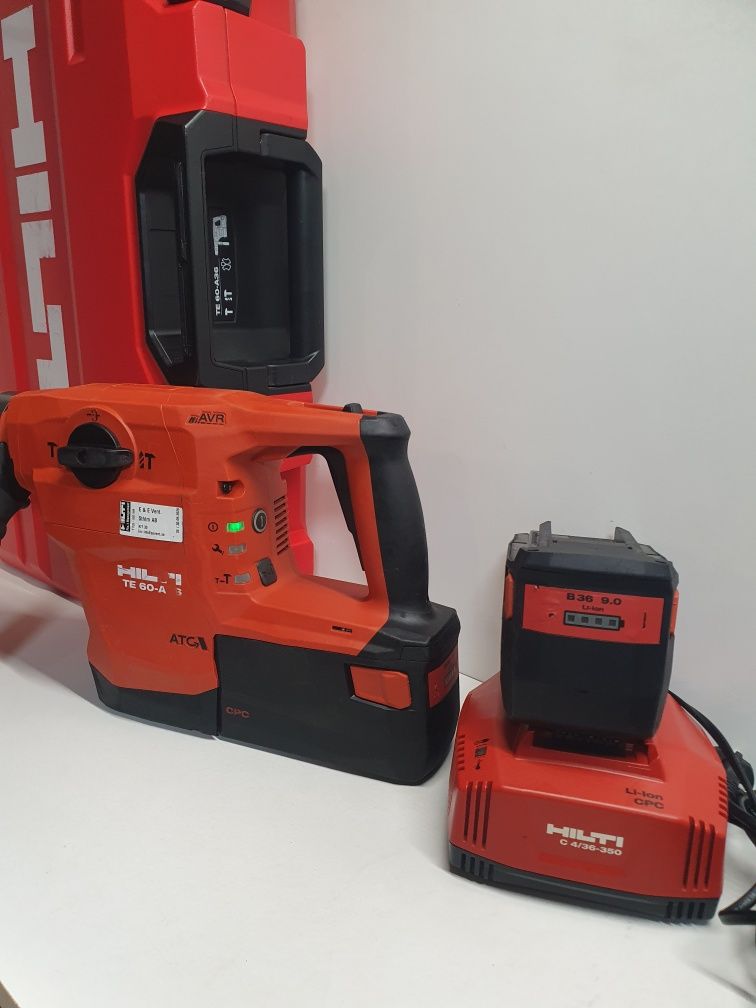 Hilti Te 60 a36 акумуляторний відбійник, перфератор