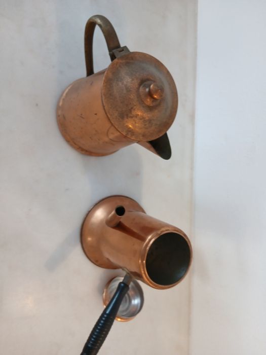 Cafeteira cobre vintage