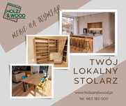 Meble kuchenne, zabudowa łazienki na wymiar Manufaktura Holz & Wood